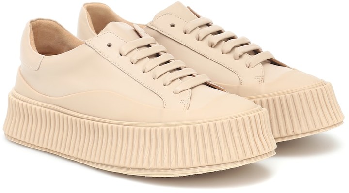 jil sander platform sneakers