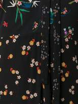 Thumbnail for your product : RED Valentino floral printed sheer dress