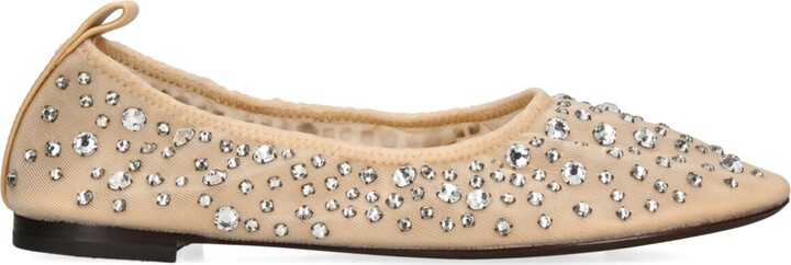 Tory Burch Embellished Ballet Flats