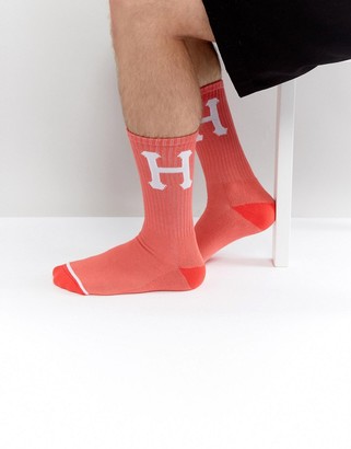 HUF Socks With Large Logo