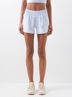 Hotty Hot low-rise mesh-paneled stretch recycled-Swift shorts - 4