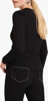 Thumbnail for your product : Damsel in a Dress Suzette Zip Top, Black