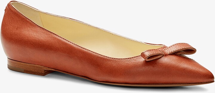 Sarah Flint Natalie Flat - Saddle Vachetta