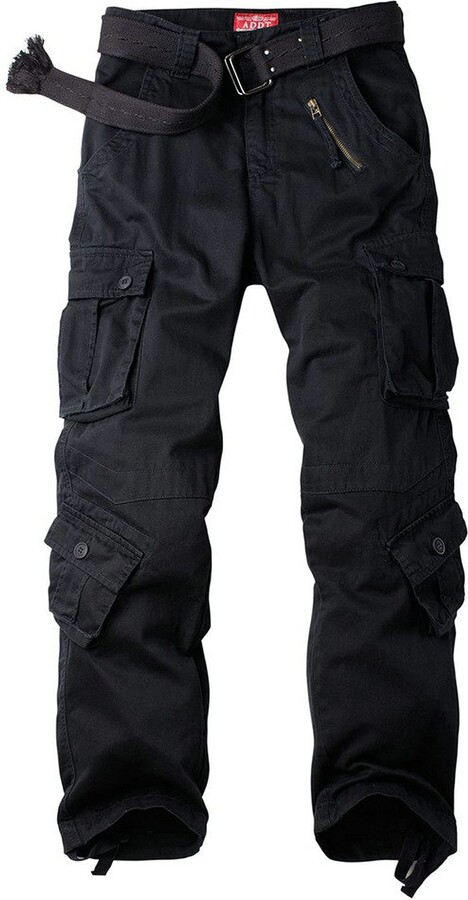 men's thermal lined cargo trousers