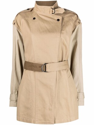 Etoile Isabel Marant Kelly short trench coat