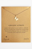 Thumbnail for your product : Dogeared 'Reminder - Graduation' Butterfly Pendant Necklace