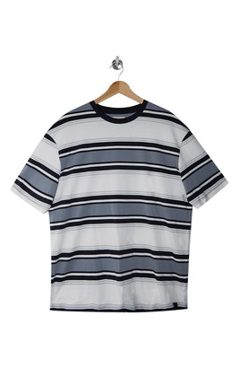 Topman Stripe Crewneck T-Shirt
