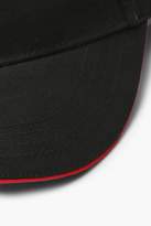 Thumbnail for your product : boohoo Plain Cap With Red Brim