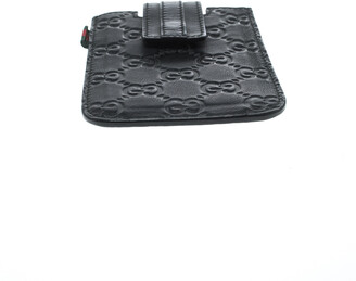 Gucci Black Guccissima Leather iPhone 4/4s Case