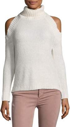 Lucca Couture Women's Tatiana Cold Shoulder Sweater