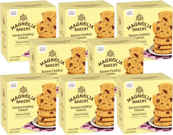 Magnolia Bakery MagnoliaBakeryBananaPuddingOatmealRaisinCookies-Caseof8/8oz