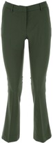 Thumbnail for your product : Pt01 Flared Cropped Pants