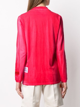 Heron Preston embroidered long-sleeved T-shirt