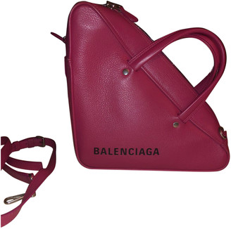 balenciaga triangle bag glitter