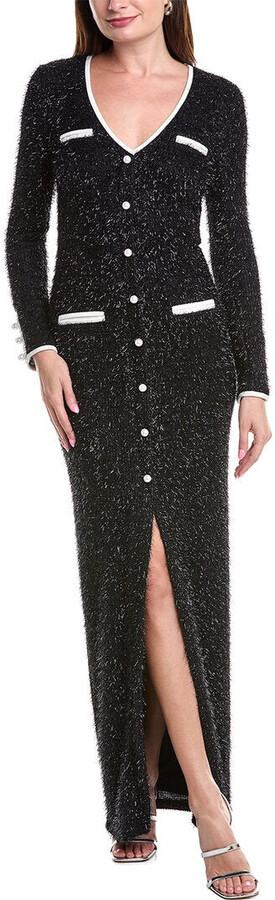 Koa Tinsel Tweed Gown