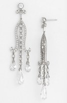 Thumbnail for your product : Nina Crystal Chandelier Earrings