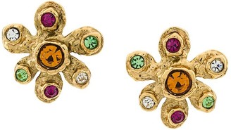 Christian Lacroix Pre-Owned Flower Shaped Earrings