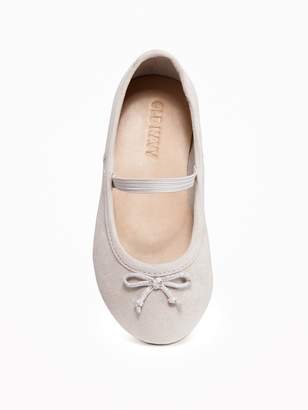 Old Navy Sueded Ballet Flats for Toddler Girls