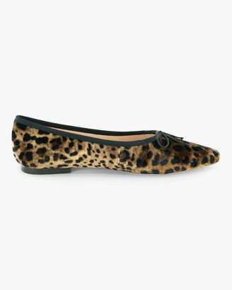 ladies leopard flats