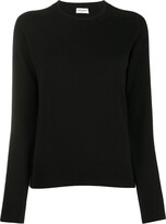 Thumbnail for your product : Saint Laurent Cashmere Ribbed Crew Neck Jumper
