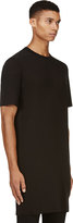 Thumbnail for your product : Rick Owens Black Overlong Level T-Shirt
