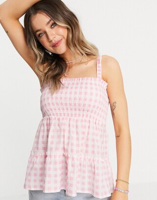 asos pink top