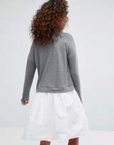 Thumbnail for your product : Noisy May Double Layer Sweater Shirt Dress