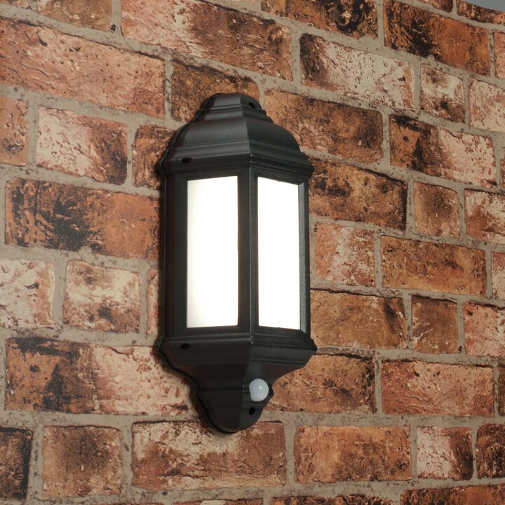 Vogue Lighting Epsom Outdoor PIR Wall Light Black ShopStyle