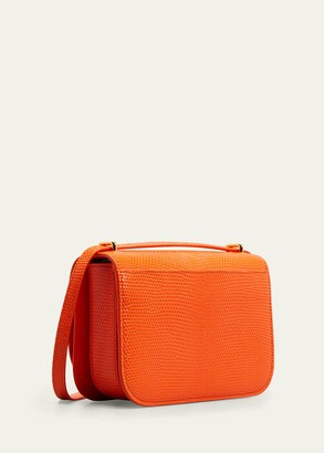 Loewe Goya Small Anagram Lizard Shoulder Bag - ShopStyle