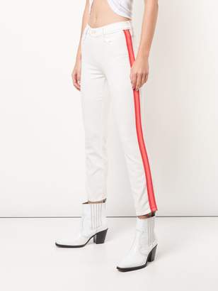 Mother The Mid Rise Dazzler Cropped jeans