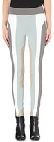 Thumbnail for your product : Marc Jacobs Colour block stretch-crepe leggings