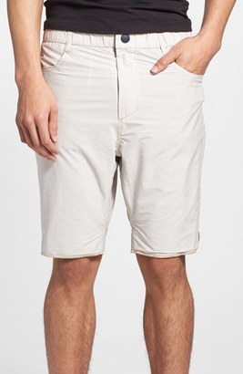 Howe 'Flipside' Reversible Mini Stripe Shorts