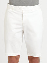 Thumbnail for your product : Vince Cotton Twill Trouser Shorts