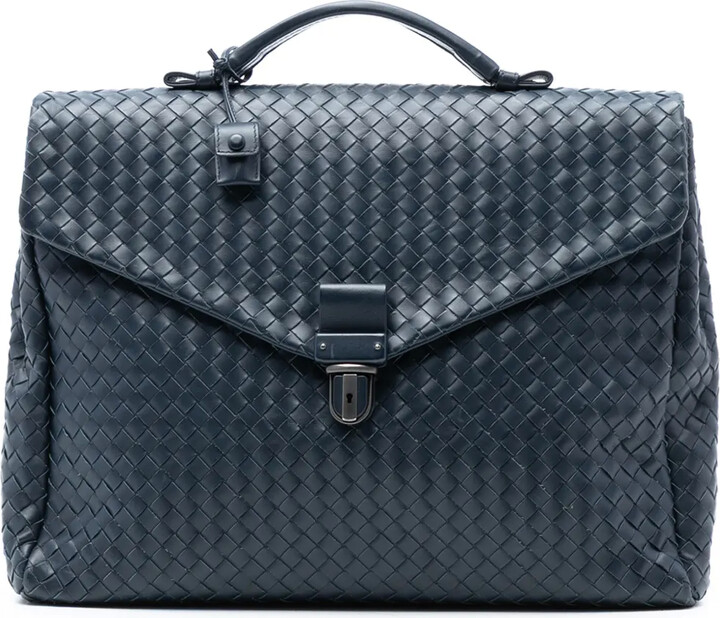 Bottega Veneta Pre-Owned 2012-2025 Nappa Intrecciato Briefcase business bag