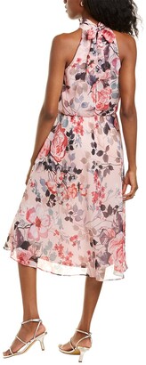 Adrianna Papell Floral Printed Midi Dress
