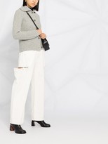 Thumbnail for your product : Maison Margiela Button-Up Wool Cardigan