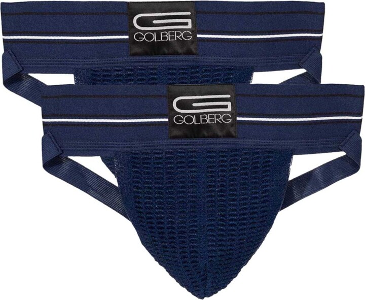 GOLBERG G Men’s Athletic Supporters (2 Pack) Jock Strap Underwear