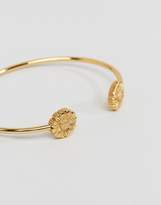 Thumbnail for your product : Olivia Burton 18k Gold Plated Daisy Open Ended Bangle