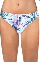 Thumbnail for your product : Jessica Simpson Women's Standard Mix & Match Tie Dye Swimsuit Separates (Top & Bottom)