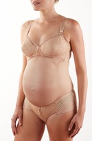 Thumbnail for your product : Cache Coeur Iris Lace Low Waist Maternity Briefs