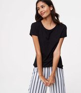 Thumbnail for your product : LOFT Roll Cuff Tee