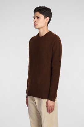 Roberto Collina Knitwear In Brown Cashmere
