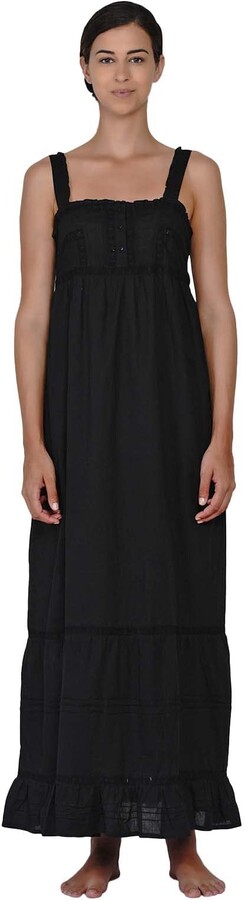 DEBAIJIA Women Dressing Gown Pajama Pieces Silk Satin Nightdress