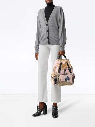 Burberry The Medium Rucksack in Archive Scarf Print