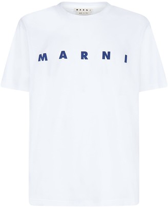 Marni Lettering Logo Short Sleeve T-shirt