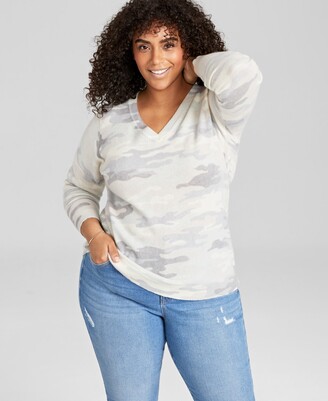 macy's womens cashmere sweaters plus size