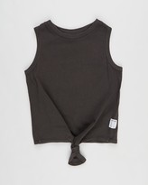 Thumbnail for your product : Eve Girl - Girl's Grey Singlets - Jersey Tie Front Singlet 2-Pack - Kids-Teens - Size 8 YRS at The Iconic