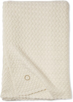 Thumbnail for your product : Oyuna Scala 100% Cashmere Throw - 180x120cm - Ivory