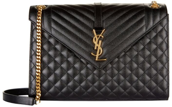 saint laurent monogram envelope shoulder bag