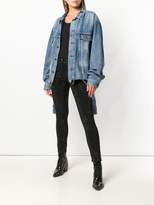 Thumbnail for your product : Patrizia Pepe crystal embellished skinny jeans